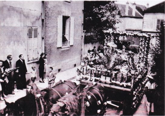 1951- char joie du jardin -rue du beau guillaume (HERVE ANNICK)